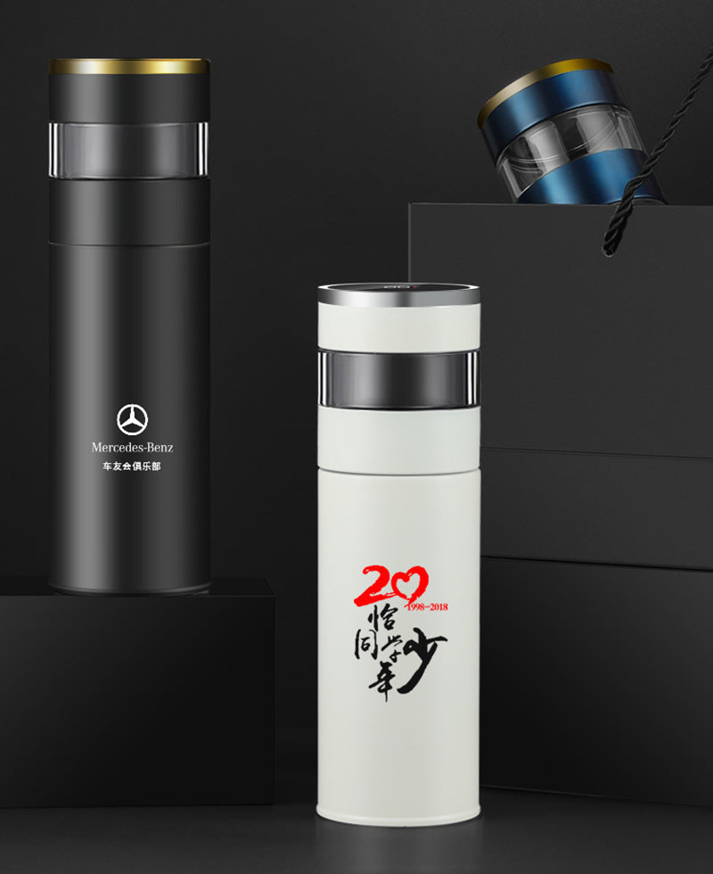 Men's Smart Stainless Steel Thermal Mug