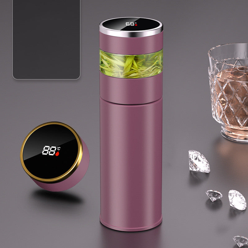 Men's Smart Stainless Steel Thermal Mug